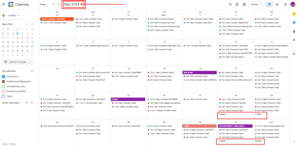 Moving company case study before and after results using Google Ads and Local Services Ads